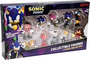 BANDAI Sonic Prime Collectable Figures 12 Pack Set 1
