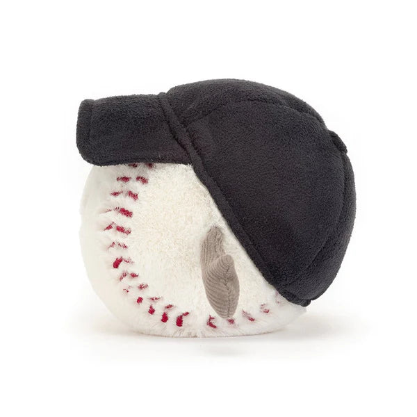 Jellycat Sports Baseball Keycharm